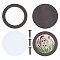 Birch Wood Embroidery Frames, Embroidery Hoops, Household Cross Stitch Sewing Tool, Ring, 200x6mm, Inner Diameter: 150mm