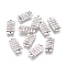 Alloy Links connectors, Cadmium Free & Lead Free, Rectangle, Antique Silver, 15x7x2mm, Hole: 1mm