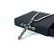 Stainless Steel Gothic Skull Cross Pendant Necklaces for Men, Stainless Steel Color