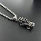 Punk Stainless Steel Pi Xiu Pendant Hip-hop Trendy Men Necklaces, Stainless Steel Color