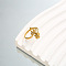 DIY fashionable stainless steel ring with non fading color, female niche high-end light luxury tagram style