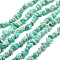 Natural Amazonite Chip Beads Strands, 5~8x5~8mm, Hole: 1mm, about 31.5 inch