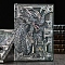 3D Embossed PU Leather Notebook, A5 Dragon Pattern Journal, for School Office Supplies, Multi-color, 215x145mm