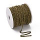 Железные кубинские звенья цепи CH-R013-5x4mm-AB-NF-6