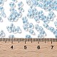 Стеклянный бисер с цветным покрытием ab SEED-L011-06B-10-4