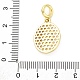 Латунные европейские подвески-талисманы с изображением Девы Марии KK-D325-26G-01-3
