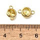 Подвески из латуни с кубическим цирконием KK-Q043-24G-4