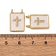Латунные микро проложить кубического циркония подвески KK-D390-27G-07-3