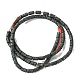 Бусы из натуральной лавы G-H020-P02-01-2