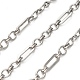 Цепи Figaro из нержавеющей стали 304 CHS-A016-75P-A-1