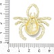 Подвески из сплава и страза PALLOY-R151-67G-02-3
