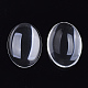 Прозрачные стеклянные кабошоны GGLA-R022-30x40-B-4