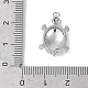 Латунные микро проложить кубического циркония подвески KK-I719-35P-3