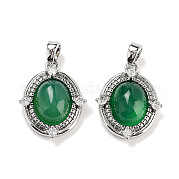 Подвески из латуни с прозрачным фианитом KK-C051-58P
