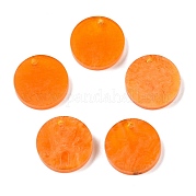 Подвески из непрозрачной смолы RESI-T058-03G