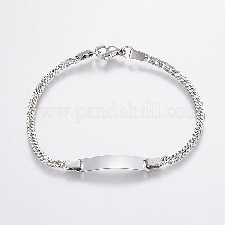 Браслеты из нержавеющей стали 304 BJEW-H572-05P-1