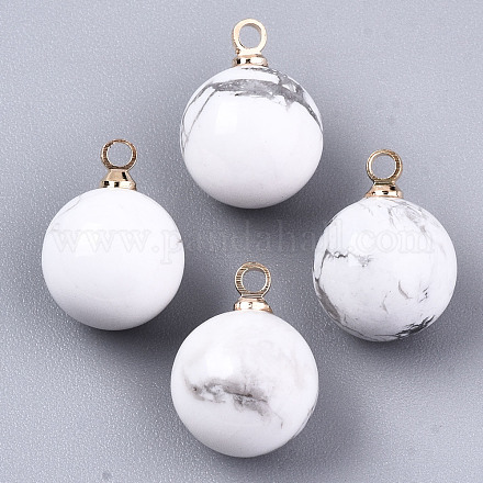 Природные подвески Howlite X-G-N332-024G-18-1