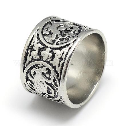 Кольца перста сплава RJEW-S038-115-21mm-1