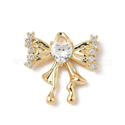 Латунные микро проложить кубического циркония подвески KK-S531-08G-A-1