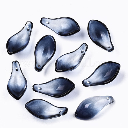 Двухцветные стеклянные подвески GLAA-N042-001A-D03-1