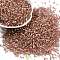 Imitation Cat Eyes Glass Seed Beads, Dyed, Cylinder, Dark Salmon, 1.6x1.3mm, Hole: 0.8mm, about 1333pcs/10g