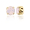 Preciosa® MAXIMA Crystal in Sew-On Cup, Czech Crystal, 719 37 080 Chaton(Round), Golden, 71350 Rose Opal, SS34(7.05~7.25mm)