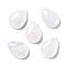 Natural Quartz Crystal Cabochons, Rock Crystal Cabochons, Teardrop, 25x18x7mm
