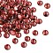 Preciosa® Crystal Hotfix Flatback Stones, Czech Crystal, Round(438 11 612 Chaton Rose VIVA 12 ®), 90350 Padparadscha, SS8(2.3~2.5mm)
