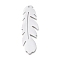 Tarnish Resistant 304 Stainless Steel Big Pendants, Manual Polishing, Laser Cut, Feather, Stainless Steel Color, 50x15.5x0.8mm, Hole: 1.2mm