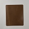 Cowhide Mouse Pad, Rectangle, Coconut Brown, 241x201x2.5mm
