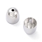 Brass Cord Ends, End Caps, Cadmium Free & Nickel Free & Lead Free, Cone, Real Platinum Plated, 9x8mm, Hole: 1.4~1.6mm, Inner Diameter: 7mm
