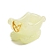 Christmas Theme Resin Figurine Statues for Home Office Desktop Decoration, Sleigh, 20.5x34.5x19.5mm