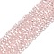 Transparent Glass Beads, 32 Facets, AB Color Plated, Round, Linen, 3.5x3mm, Hole: 1mm, about 163~166pcs/strand, 50~51cm