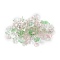 DIY Baroque Jewelry Making Finding Kit, Including Transparent Gradient Acrylic Charms and Beads, Mixed Shapes, Dark Sea Green, 9~40x10~33x3~12mm, Hole: 1~3mm, 1111pcs/500g