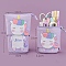 Cloth Multi-function Pen & Pencil Foldabled Bags, Desktop Stationery Organizer, Colorful, 170x120mm