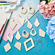 Из натурального дерева большие кулоны DIY-TA0008-66-5