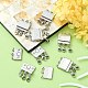 Коробка из цинкового сплава конвертер с магнитными застежками PALLOY-C159-02P-6
