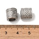 Европейские бусины из нержавеющей стали 304 STAS-K285-09P-2