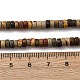 Нити бусин из натуральной яшмы пикассо/полихромной яшмы G-L624-I15-2x4mm-5