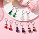 Серьги из натурального драгоценного камня EJEW-JE05536-5