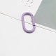 Застежки из пружинных колец из сплава FIND-H002-82E-1