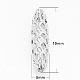 Латунные филигранные бусы KK-H737-19x5mm-S-1