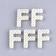 Handmade abs пластик имитация жемчужина тканые бисер FIND-T039-18-F-1