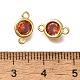 Подвески из латуни с кубическим цирконием KK-Q043-24G-02-3