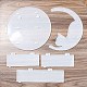 Плавающая полка в форме луны DIY-G093-02D-2