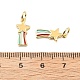 Латунь эмаль подвески KK-L237-028G-05-3