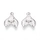Латунные микро проложить кубического циркония подвески KK-T071-38P-1