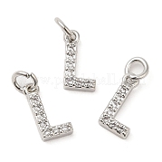 Латунь микро проложит класс Aaa кубического циркония подвески ZIRC-P067-11P-L-NR