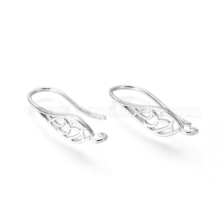 Латунные крючки для сережек KK-G374-11P-1