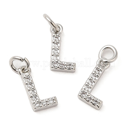 Латунь микро проложит класс Aaa кубического циркония подвески ZIRC-P067-11P-L-NR-1